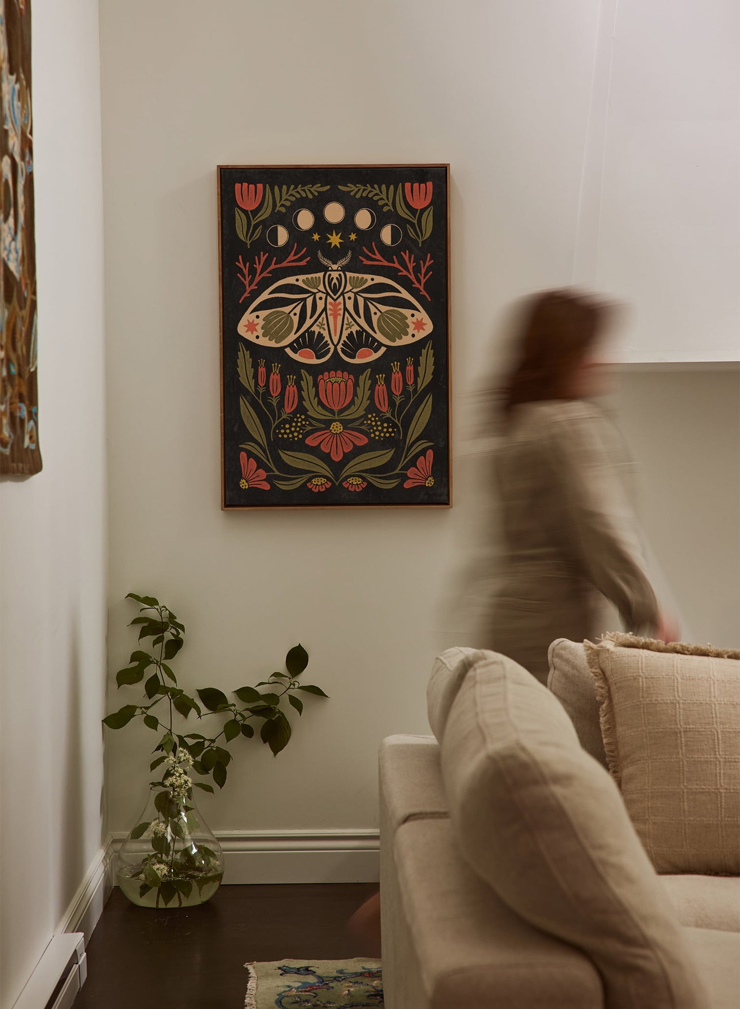 Luna moth, Poster